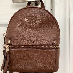 Kate Spade Day Pack Mini Convertible Brown NWOT